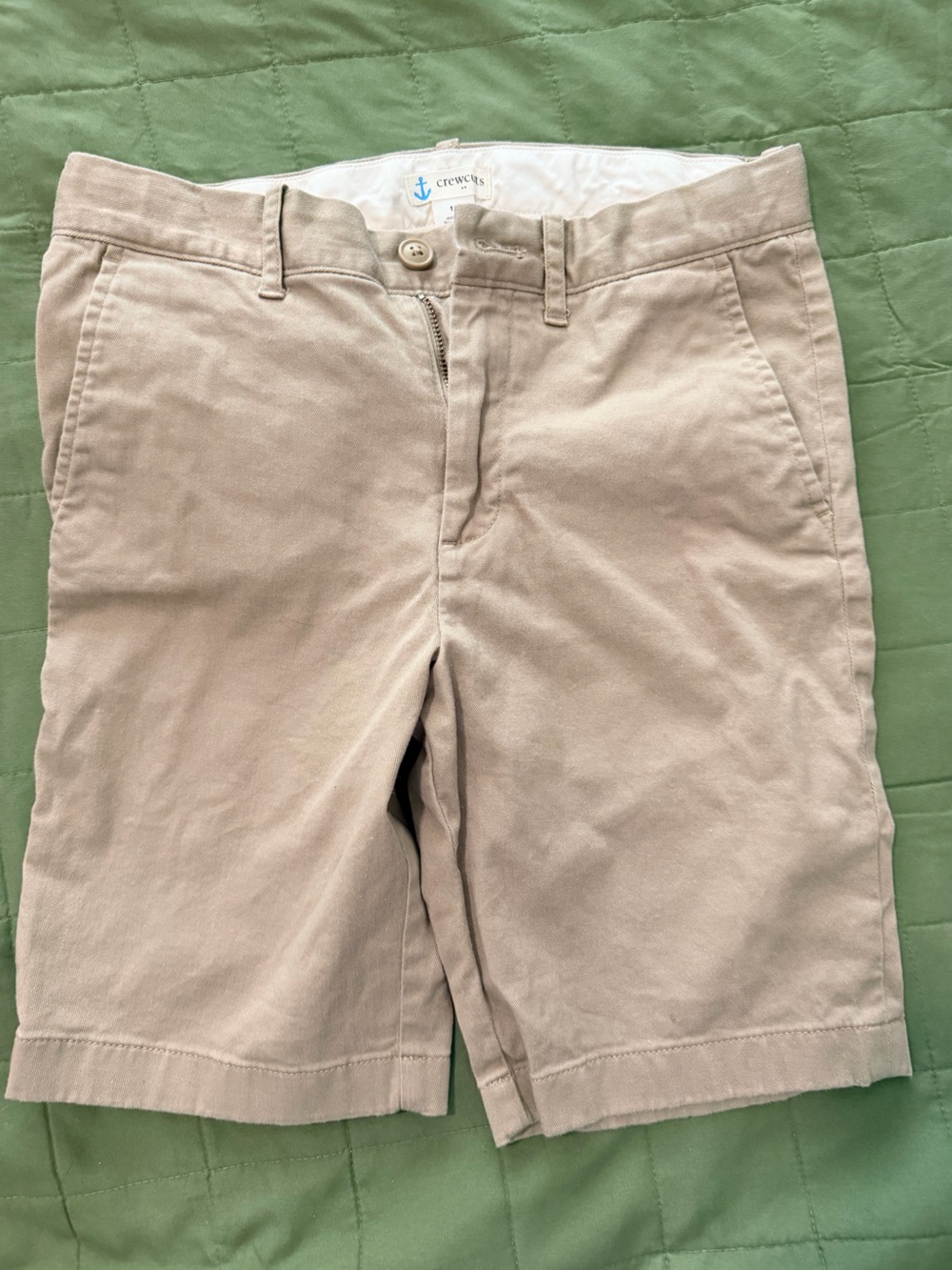 J crew youth 12 boy Classic Khaki Cotton Chinos